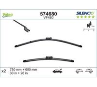 VALEO Silencio Wiper FB OE LHD RHD VF480 Kit 574680