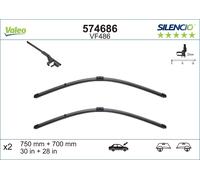 VALEO Silencio Wiper FB OE LHD RHD VF486 Kit 574686