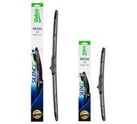 VALEO Silencio Wiper - Kit of Premium All-Seasons Original Equipment Replacement Hybrid Wiper Blades VH134 + VH126 - Front - Lengths: 650mm + 450mm- (Set of 2 Wiper Blades) 574734 + 574726