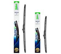 VALEO Silencio Wiper - Kit of Premium All-Seasons Original Equipment Replacement Hybrid Wiper Blades VH134 + VH127 - Front - Lengths: 650mm + 480mm- (Set of 2 Wiper Blades) 574734 + 574727