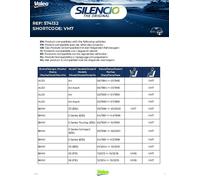 VALEO Wiper Blade Silencio VM7 - 500 mm All-Season Conventional - Durable - 574132 - 1 Wiper Blade