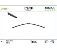 VALEO Silencio Wiper Rear LHD RHD VR257 x1 574336