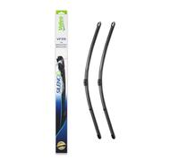 VALEO Silencio Wiper - VF315 - Kit of High Performance, Superior Road Visibility, Easy Installation Original Flat Blades 600mm/600mm - Front - Set of 2 Wiper Blades - 574351
