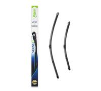 VALEO Silencio Wiper - VF321 - Kit of High Performance, Superior Road Visibility, Easy Installation Original Flat Blades 600mm/475mm - Front - Set of 2 Wiper Blades - 574321