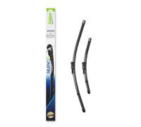 VALEO Silencio Wiper - VF372 - Kit of High Performance, Superior Road Visibility, Easy Installation Original Flat Blades 600mm/400mm - Front - Set of 2 Wiper Blades - 574472