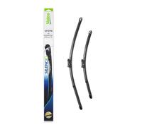 VALEO Silencio Wiper - VF376 - Kit of High Performance, Superior Road Visibility, Easy Installation Original Flat Blades 600mm/475mm - Front - Set of 2 Wiper Blades - 574476