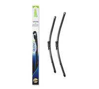 VALEO Silencio Wiper - VF378 - Kit of High Performance, Superior Road Visibility, Easy Installation Original Flat Blades 475mm/500mm - Front - Set of 2 Wiper Blades - 574478
