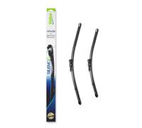 VALEO Silencio Wiper - VF436 - Kit of High Performance, Superior Road Visibility, Easy Installation Original Flat Blades 580mm/530mm - Front - Set of 2 Wiper Blades - 574636