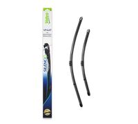 VALEO Silencio Wiper - VF447 - Kit of High Performance, Superior Road Visibility, Easy Installation Original Flat Blades 600mm/500mm - Front - Set of 2 Wiper Blades - 574647