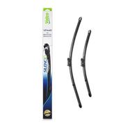 VALEO Silencio Wiper - VF449 - Kit of High Performance, Superior Road Visibility, Easy Installation Original Flat Blades 650mm/550mm - Front - Set of 2 Wiper Blades - 574649