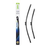 VALEO Silencio Wiper - VF480 - Kit of High Performance, Superior Road Visibility, Easy Installation Original Flat Blades 750mm/650mm - Front - Set of 2 Wiper Blades - 574680