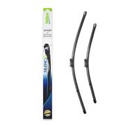 VALEO Silencio Wiper - VF497 - Kit of High Performance, Superior Road Visibility, Easy Installation Original Flat Blades 750mm/630mm - Front - Set of 2 Wiper Blades - 574597