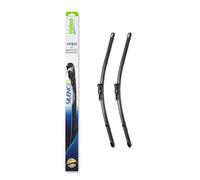 VALEO Silencio Wiper - VF812 - Kit of High Performance, Superior Road Visibility, Easy Installation Original Flat Blades 550mm/550mm - Front - Set of 2