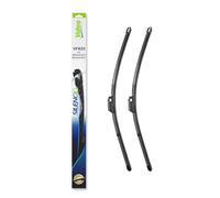 VALEO Silencio Wiper - VF833 - Kit of High Performance, Superior Road Visibility, Easy Installation Original Flat Blades 600mm/600mm - Front - Set of 2 Wiper Blades - 577833