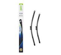 VALEO Silencio Wiper - VF902 - Kit of High Performance, Superior Road Visibility, Easy Installation Original Flat Blades 550mm/500mm - Front - Set of 2 Wiper Blades - 577902