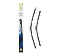 VALEO Silencio Wiper - VF912 - Kit of High Performance, Superior Road Visibility, Easy Installation Original Flat Blades 630mm/550mm - Front - Set of 2 Wiper Blades - 577912