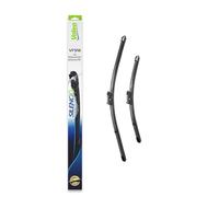 VALEO Silencio Wiper - VF918 - Kit of High Performance, Superior Road Visibility, Easy Installation Original Flat Blades 550mm/400mm - Front - Set of 2 Wiper Blades - 577918