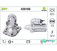 VALEO STARTER 438168 FOR ALFA ROMEO FIAT LANCIA OPEL VAUXHALL