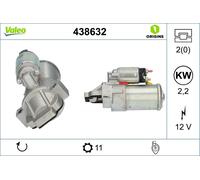 VALEO 438632 Starter motor