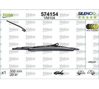 Valeo VM104 Wiper Blade Fits BMW Chrysler Citroen Daihatsu Ferrari Honda Jeep