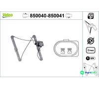VALEO WINDOW REGULATOR 850040 FOR BMW