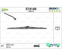 VALEO WIPER BLADE 574140 FOR RENAULT