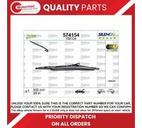 VALEO Silencio Wiper - VM104 - Optimum Aerodynamic Conventional Original Wiper Blade with Spoiler - 500mm - Front - 1 Wiper Blade - 574154