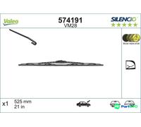 VALEO WIPER BLADE 574191 FOR AUDI LANCIA SKODA VW