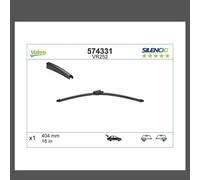 Silencio Wiper Blade VR252 574331 Rear Length: 404mm Single Wiper Blade (for Left and Right Hand Drive Vehicles)