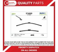 Valeo Wiper Blade 574669 for Berlingo First MPV 96-11