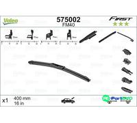 VALEO WIPER BLADE 575002 FOR ALFA ROMEO AUSTIN BMW CHRYSLER CITROËN DAIHATSU