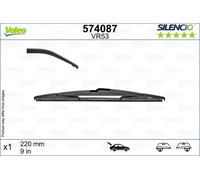 574087 Silencio Original Equipment Rear Wiper Blade Single VR53 Window By Valeo