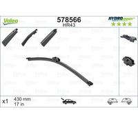 VALEO Wiper Blade Rear 430mm Length For Audi A6 Q3 Mercedes-Benz Sprinter 3-T VW