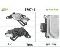 Valeo Rear Wiper Motor, Left-Hand Drive / Right-Hand Drive, 579741 | For BMW 1 Series E81, E87
