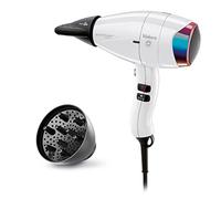 Valera - 2010 eQ Professional Ionic Hair Dryer - Compact, Environmentally Friendly and Powerful, Digital Motor, Sanify Air Purification, Intelligent Airflow Diagnosis, 1600 Watt, White