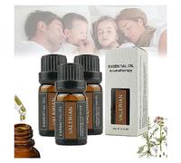 Valerian Essential Oil,Valerian Root Essential Oil,Reduces Time to Fall Asleep,All-Natural Sleeping Aid,Promotes Deep Sleep Improves Sleep Quality,Decreases Number of Frequent Wakeups At Night (3PC)