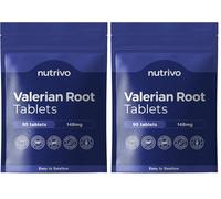 Valerian Root Tablets - 90 Tablets | Good Alternative to Valerian Root Capsules, Valerian Tincture or Valerian Drops | Vegan & UK Made (Pack of 2)
