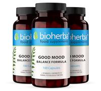 Valerian & St. John’s Wort Complex - 300 Capsules | Herbal Supplement with Vitamin B9 & B12 for Nervous System and Sleep Support by BIOHERBA