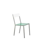 Valerie Objects Alu Dining Chair Green/ White