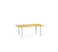 Valerie Objects Alu Dining Table 180x85 cm Yellow