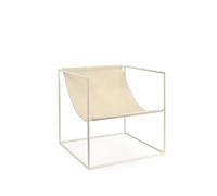 Valerie Objects Solo Seat Armchair White/ Leather
