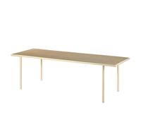 Valerie Objects Wooden Dining Table Rectangular Ivory/Oak