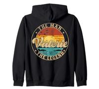 VALERIE The Man The Myth The Legend First Name Zip Hoodie