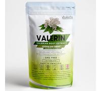 Valerin™ Valerian Root Tablets | Valerian Root Extract 200mg | Easy to Swallow Micro Tablets | 70 Vegan Tablets | Vitaherbs - Made in The UK