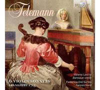 Valerio Losito - Telemann: 6 Violin Sonatas, Frankfurt 1715