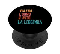 Valerio L'Uomo Il Mito La Leggenda Festa di Compleanno PopSockets Adhesive PopGrip
