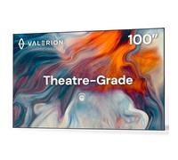 Valerion 100-inch Fixed Frame Projector Screen, 1.3dB Gain, 80% Picture Quality Enhancement, 4K/8K Ultra HD, 3D Compatible, Works with Long Throw, Short Throw & Ultra Short Throw Projectors