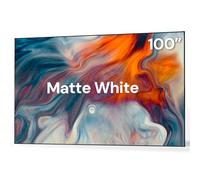 Valerion 100-inch Fixed Frame Projector Screen, 1.3dB Gain, 80% Picture Quality Enhancement, 4K/8K Ultra HD, 3D Compatible, Works with Long Throw, Short Throw & Ultra Short Throw Projectors
