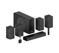 Valerion ThunderBeat 5.1.2 Wireless Dolby Atmos Home Theater System, 840W Power with Dedicated Center Channel, Subwoofer & Surround Speakers, <30ms Low Latency, for Projectors