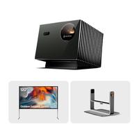 Valerion VisionMaster Pro2+120" Outdoor Projector Screen with Stand+Desktop Gimbal Stand